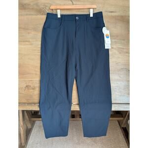 Vuori Meta Pants Mens 31 Ink Black Athletic Relaxed 32" Performance V4011 NWT